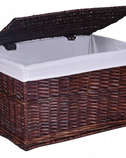 Gockowiak pintinis krepšys skalbiniams, smėlio spalvos, 65 l