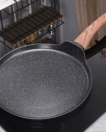 GRANITINĖ blynų, paplotėlių ir omletų keptuvė, žema, plokščia 26 cm, VILDE