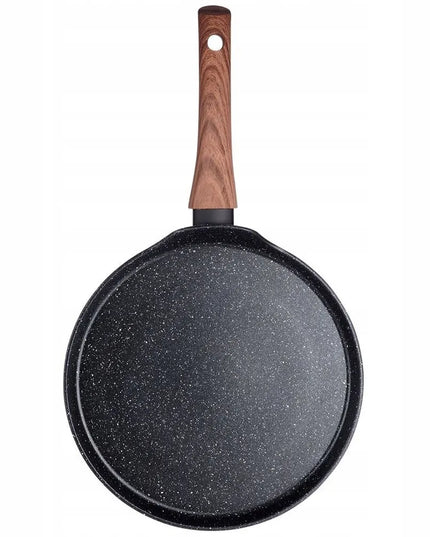 GRANITINĖ blynų, paplotėlių ir omletų keptuvė, žema, plokščia 26 cm, VILDE