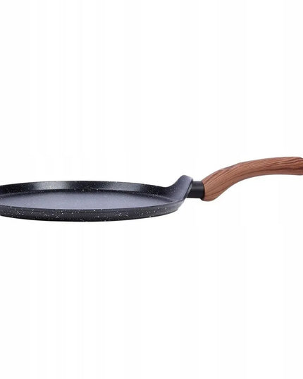 GRANITINĖ blynų, paplotėlių ir omletų keptuvė, žema, plokščia 26 cm, VILDE
