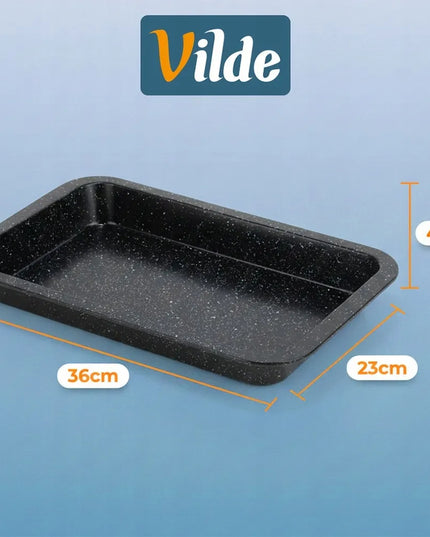 Granitinė kepimo forma su dangčiu Vilde