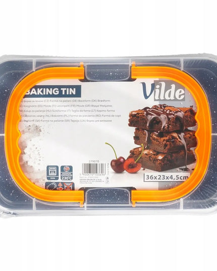 Granitinė kepimo forma su dangčiu Vilde