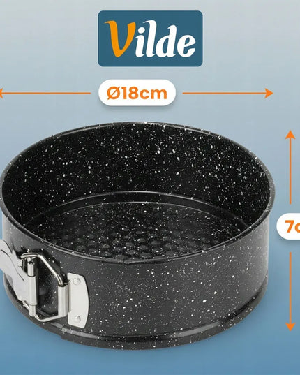 Granitinė kepimo forma tortams su išimamu dugnu 18 cm