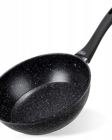 GRANITINĖ keptuvė kepimui ir troškinimui VILDE 24 cm
