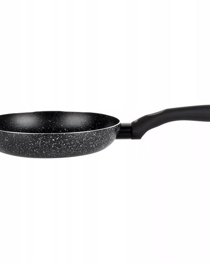 Granitinė keptuvė kepimui ir troškinimui Vilde Black Line, 20 cm, tinka indukcijai