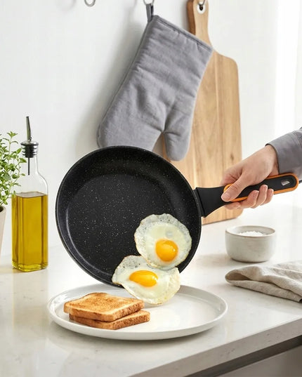 GRANITINĖ keptuvė kepimui ir troškinimui VILDE TERRUNA 32 cm dujoms ir indukcijai