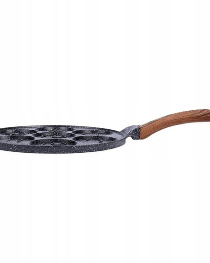 GRANITINĖ keptuvė kiaušiniams, sklindžiams ir blynams Vilde Black&Wood