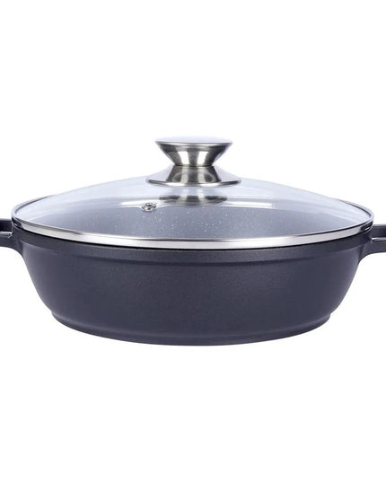 GRANITINĖ keptuvė-puodas kepimui ir troškinimui ORION GRANDE 24cm