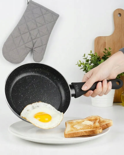 Granitinė keptuvė Vilde Black Line 26 cm universali dujinėms ir indukcinėms viryklėms