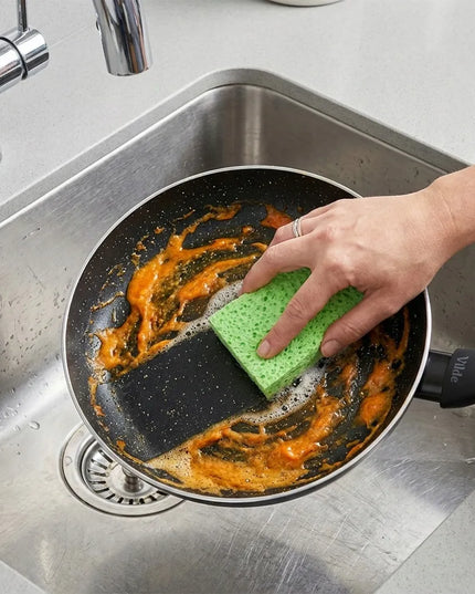 Granitinė keptuvė Vilde Black Line 26 cm universali dujinėms ir indukcinėms viryklėms