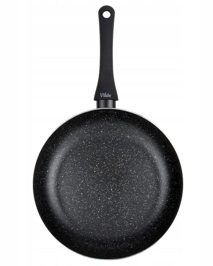 Granitinė keptuvė Vilde Black Line 26 cm universali dujinėms ir indukcinėms viryklėms
