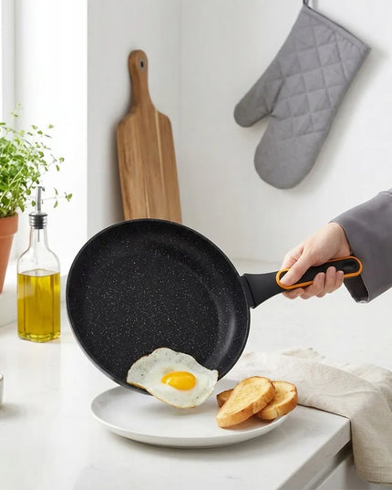 Granitinė keptuvė VILDE TERRUNA 28 cm, skirta dujinėms ir indukcinėms viryklėms