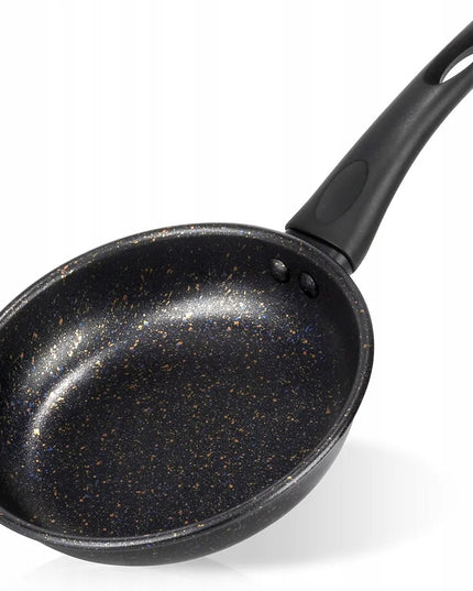GRANITINĖ nepridegančioji keptuvė kepimui ir troškinimui BASIC LINE 16 cm