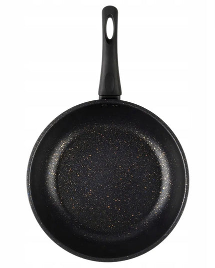 GRANITINĖ nepridegančioji keptuvė, skirta dujinėms ir elektrinėms viryklėms 24 cm