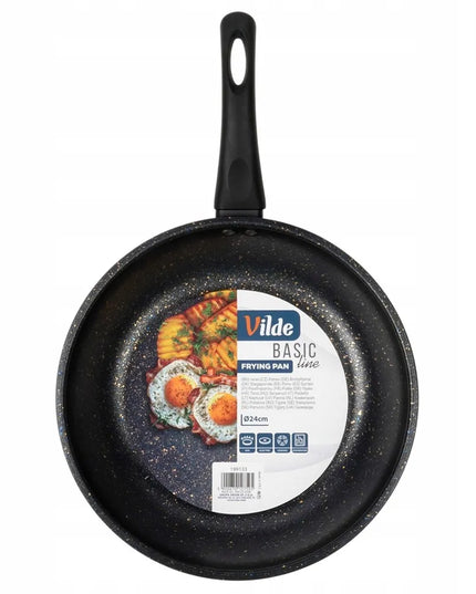 GRANITINĖ nepridegančioji keptuvė, skirta dujinėms ir elektrinėms viryklėms 24 cm