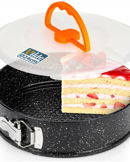 GRANITO kepimo forma su nuimamu dugnu ir dangteliu, 24 cm