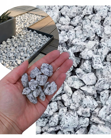 Granito skaldos „Dalmatinier“ dekoratyvinis akmuo 16–32 mm sodui, 5 kg