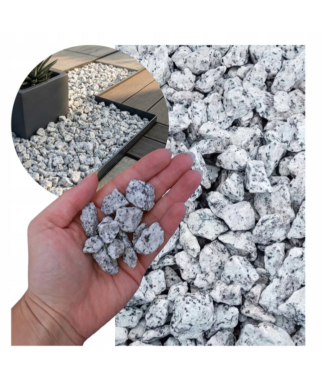 Granito skaldos „Dalmatinier“ dekoratyvinis akmuo 16–32 mm sodui, 5 kg