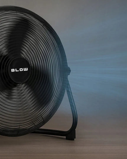 Grindinis ventiliatorius - cirkuliatorius Blow 70W, 3 greičiai, 30 cm, juodas