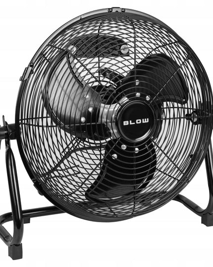 Grindinis ventiliatorius - cirkuliatorius Blow 70W, 3 greičiai, 30 cm, juodas