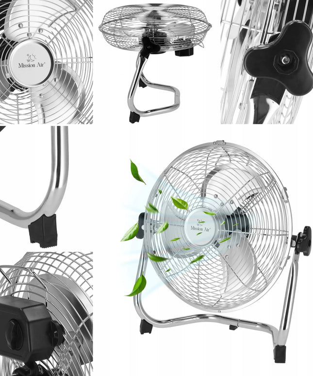 GRINDINIS VENTILIATORIUS didelis cirkuliatorius GALINGAS pramoninis ventiliatorius FAN 12" 30CM