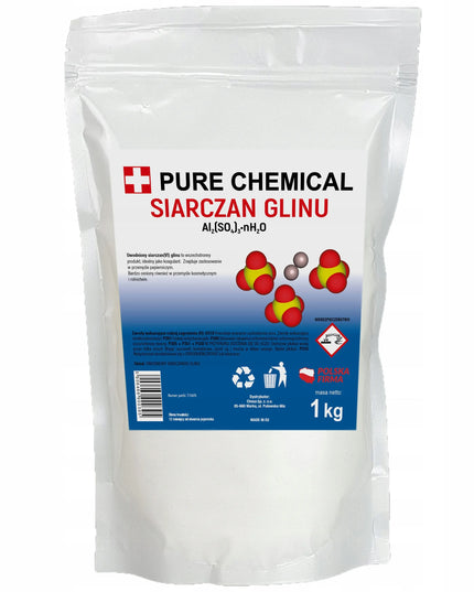 Grynas aliuminio sulfatas, mėlynoms hortenzijoms, pH mažinimas, 1 kg
