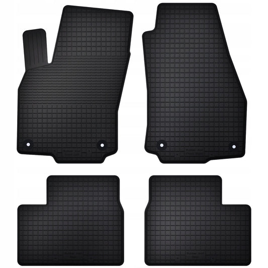 Guminiai kilimėliai Opel Astra G H 2004-2014 Motohobby su aukštu borteliu ir fiksatoriais, komplektas 4 vnt