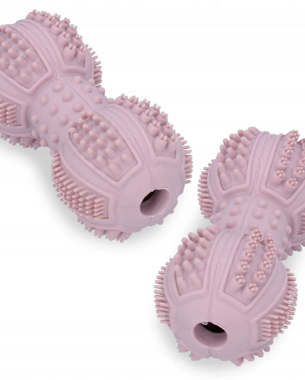 Guminis kramtukas šunims 9 cm – dantų priežiūros žaislas šuniukams