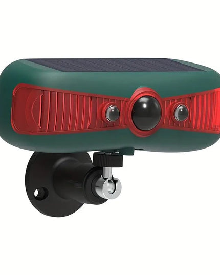 Gyvūnų atbaidymo prietaisas su judesio jutikliu ir garso bangomis, saulės energija įkraunamas, lauko repelentas sodui ir kiemui RUOCIN 1200mAh