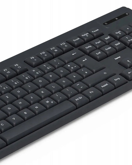HAMA belaidė klaviatūra ir pelė WKM-100, juoda
