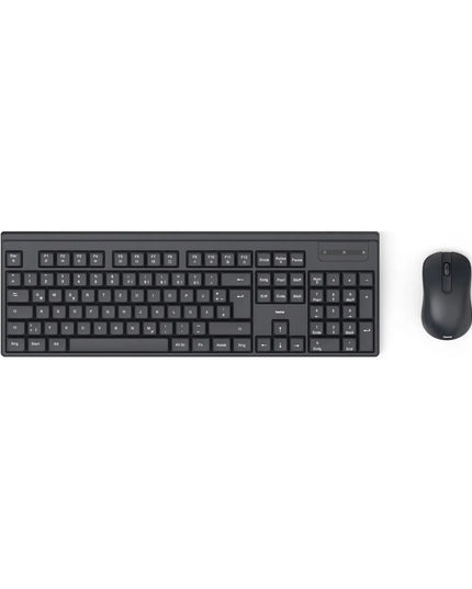 HAMA belaidė klaviatūra ir pelė WKM-100, juoda