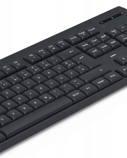 HAMA belaidė klaviatūra ir pelė WKM-100, juoda