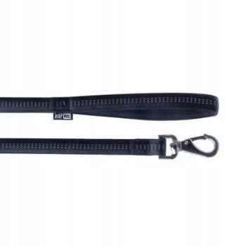 Happet Soft Style šunų pavadėlis su atšvaitais, juodas, M dydis, 1,5 cm
