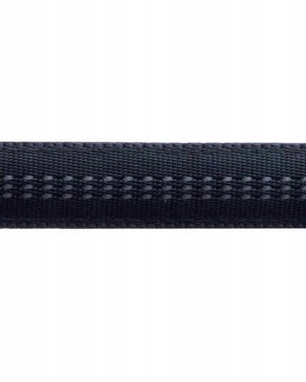 Happet Soft Style šunų pavadėlis su atšvaitais, juodas, M dydis, 1,5 cm