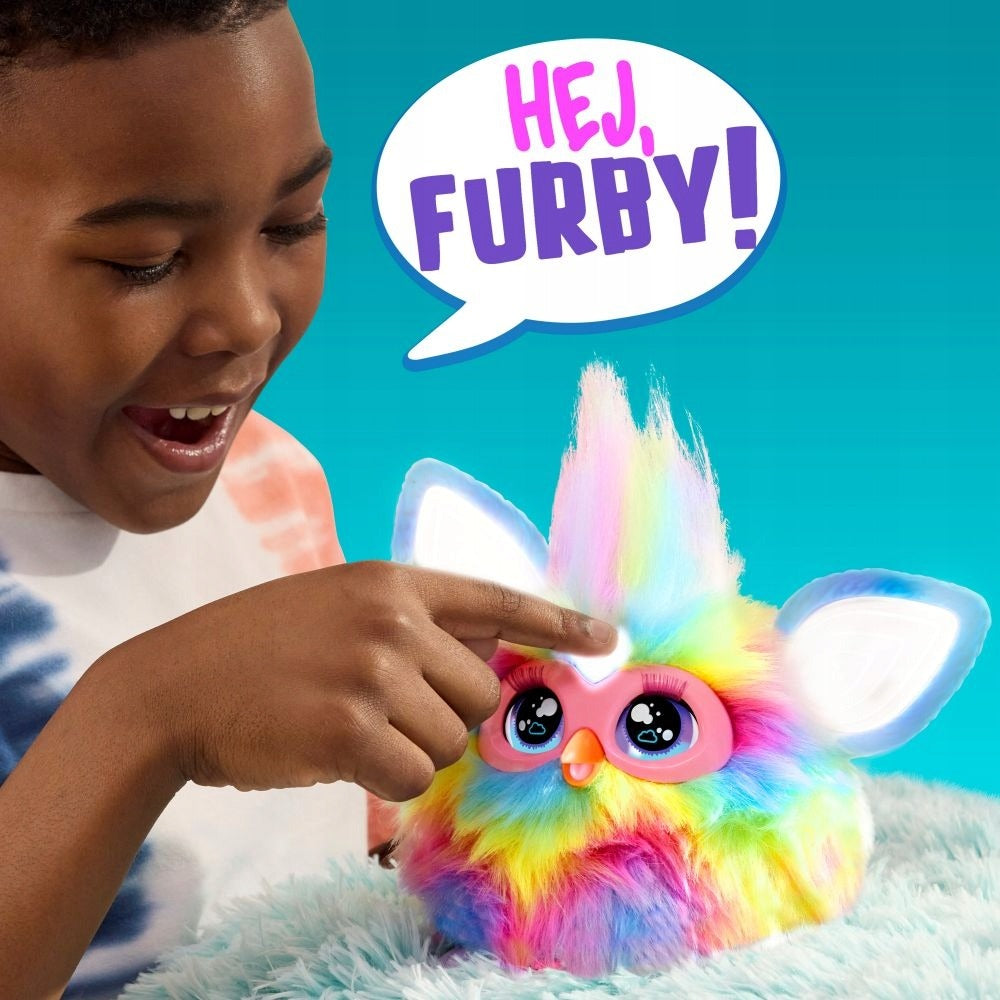 Hasbro Furby 2.0 Interaktyvus Pliušinis Žaislas Vaikams Rainbow F8900