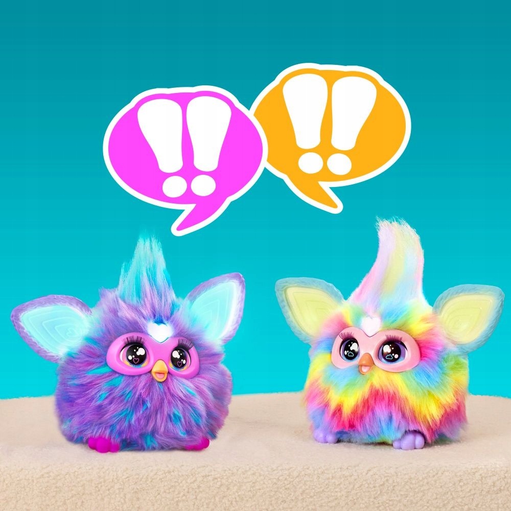 Hasbro Furby 2.0 Interaktyvus Pliušinis Žaislas Vaikams Rainbow F8900