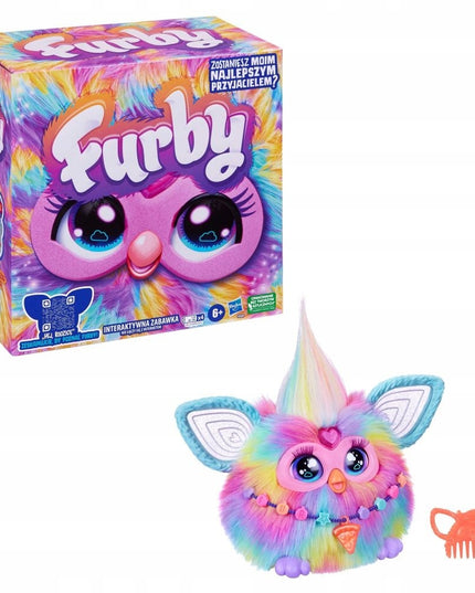 Hasbro Furby 2.0 Interaktyvus Pliušinis Žaislas Vaikams Rainbow F8900