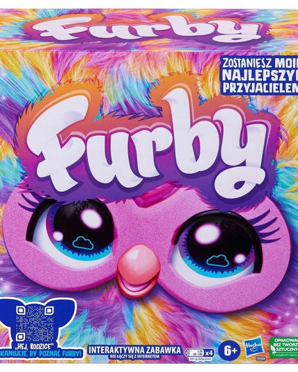 Hasbro Furby 2.0 Interaktyvus Pliušinis Žaislas Vaikams Rainbow F8900