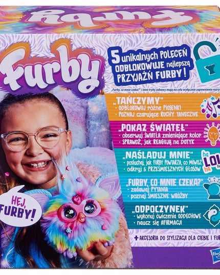 Hasbro Furby 2.0 Interaktyvus Pliušinis Žaislas Vaikams Rainbow F8900