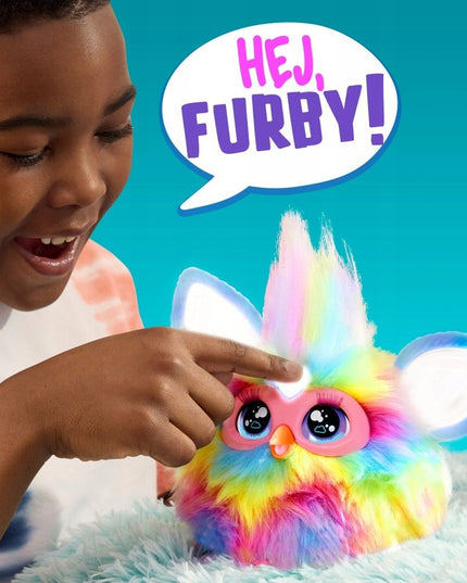 Hasbro Furby 2.0 Interaktyvus Pliušinis Žaislas Vaikams Rainbow F8900
