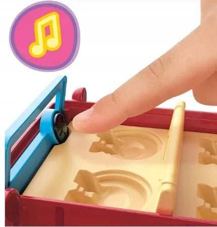 Hasbro Kiausytė Peppa šeimos raudonas automobilis su garsais ir figūrėlėmis