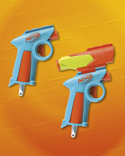 Hasbro Nerf N Series - Three Gear Up Pack 3 blasterių rinkinys su 18 strėlių F8633 vaikams nuo 8 m.