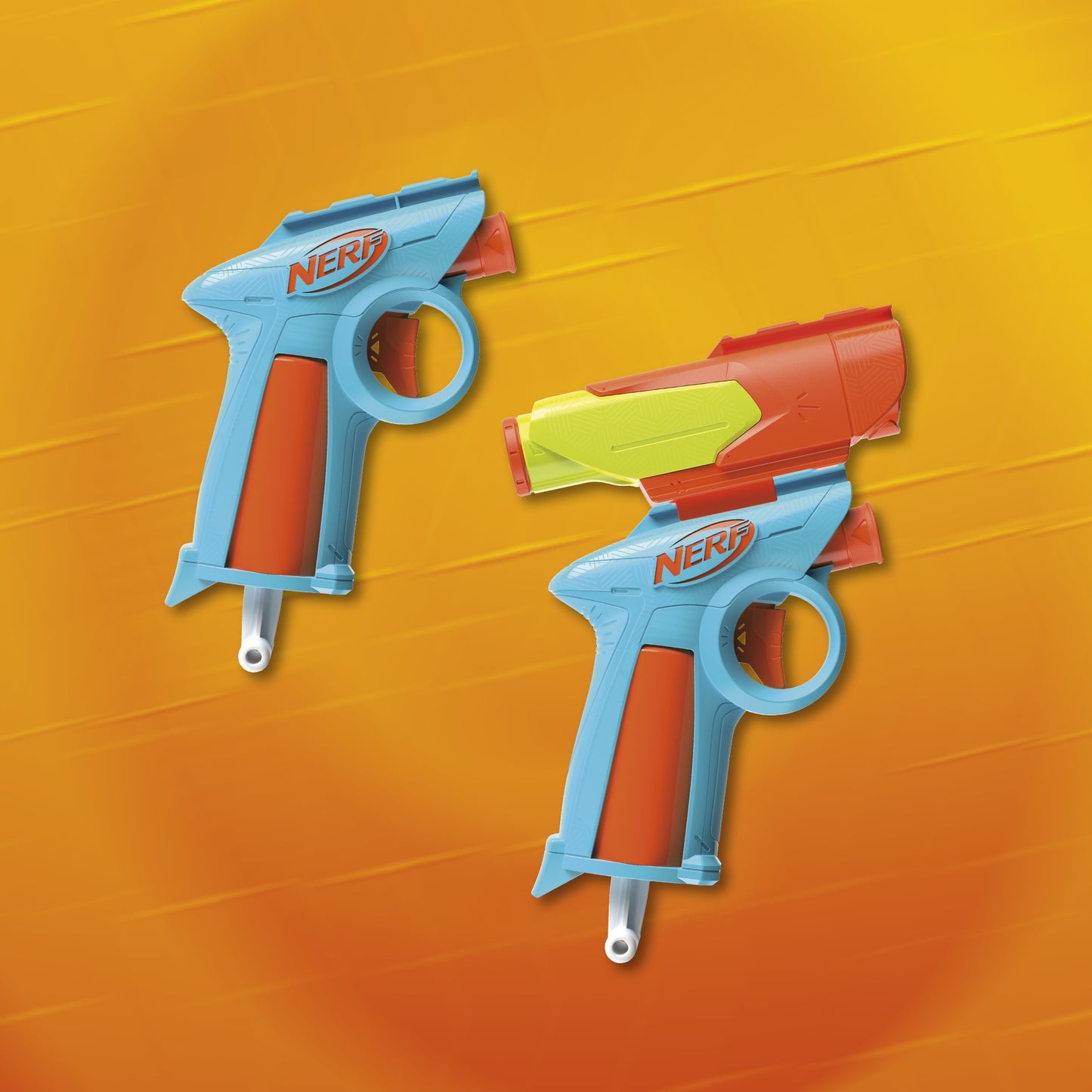 Hasbro Nerf N Series - Three Gear Up Pack 3 blasterių rinkinys su 18 strėlių F8633 vaikams nuo 8 m.