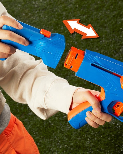 Hasbro Nerf N Series - Three Gear Up Pack 3 blasterių rinkinys su 18 strėlių F8633 vaikams nuo 8 m.