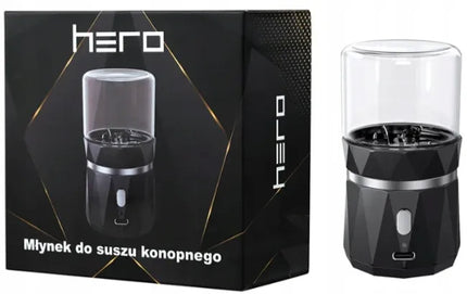 HERO elektrinis smulkintuvas kanapių džiovintų žolelių smulkinimui, 1 vnt.