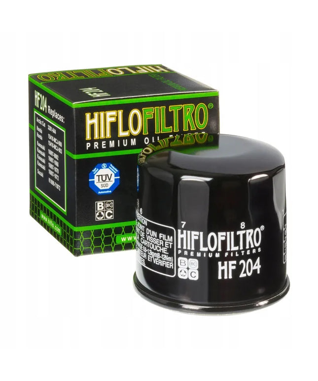 HIFLO alyvos filtras HF 204 Honda / Kawasaki / Yamaha HF204 – 2 vnt. rinkinys