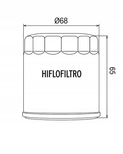Hiflofiltro Alyvos Filtras HF138