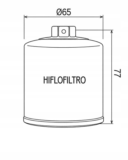 HIFLOFILTRO alyvos filtras HF199