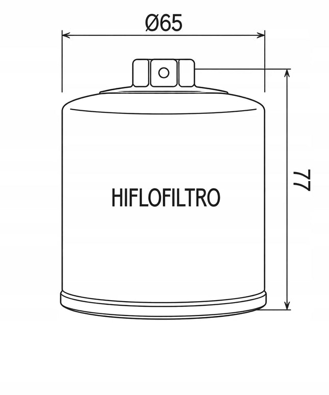 HIFLOFILTRO alyvos filtras HF199