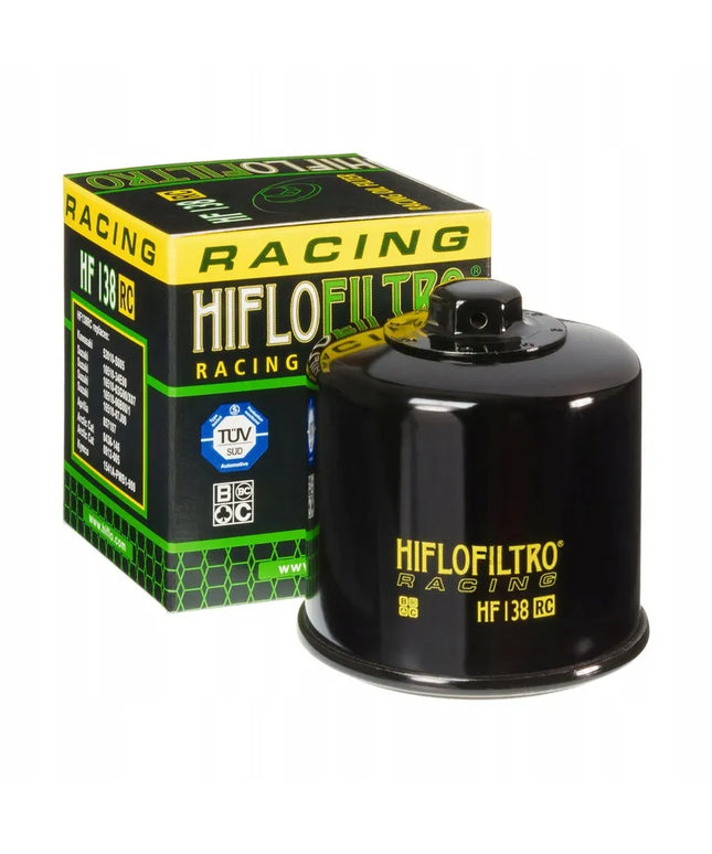 Hiflofiltro HF138RC alyvos filtras lenktynėms GSX/GSXR/SV/TL/VZ